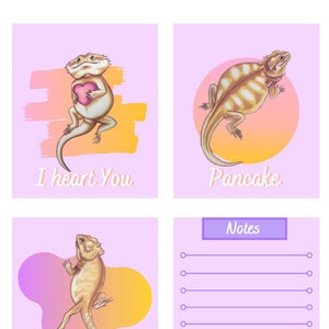 Printable Bearded Dragon Journal