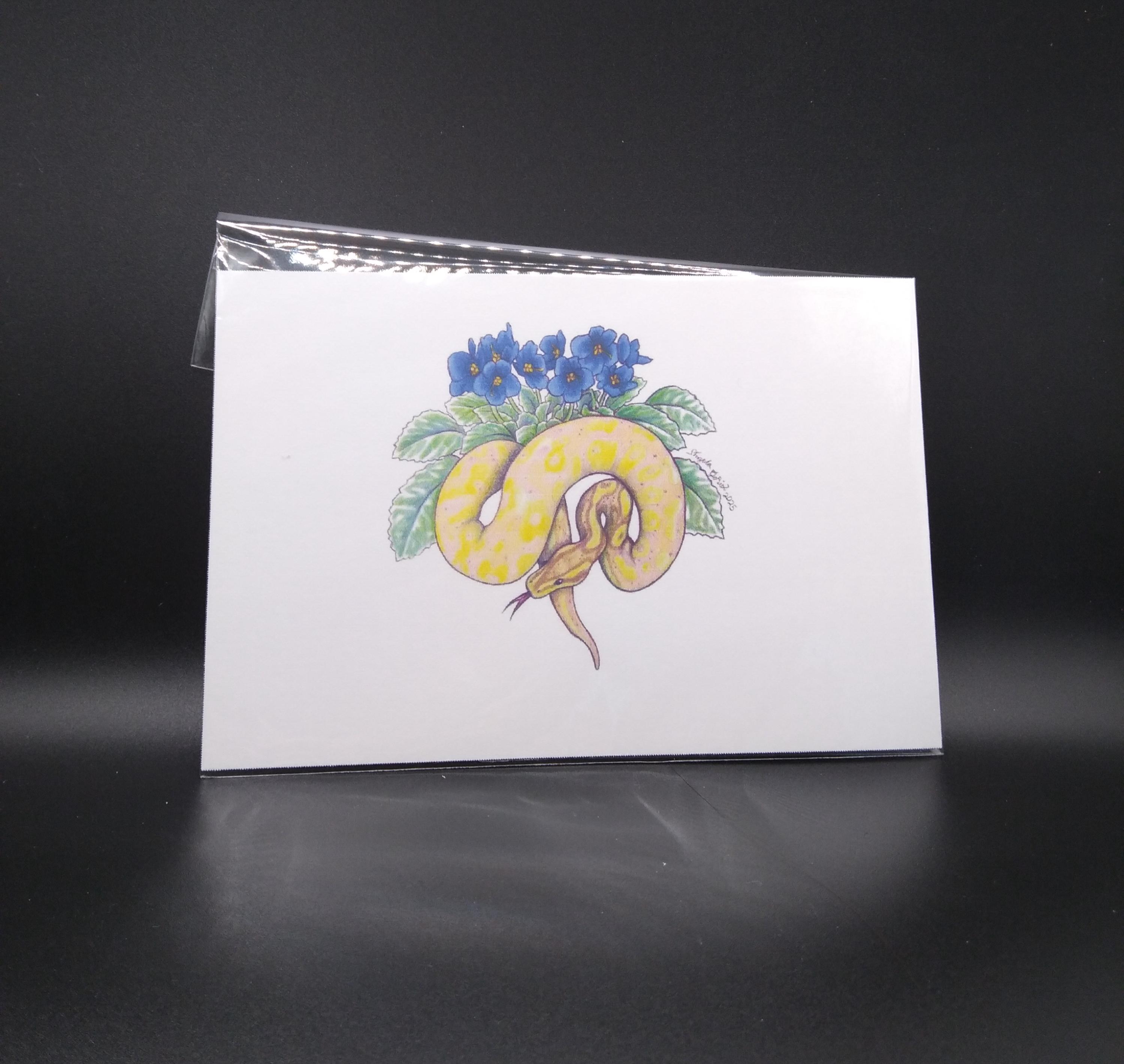Ball Python Art Print Set - Etsy