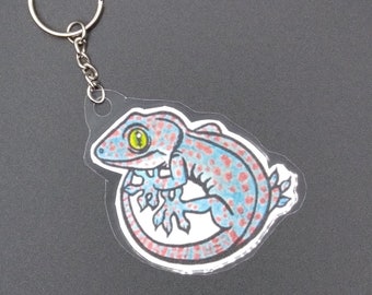 Tokay Gecko Keychain