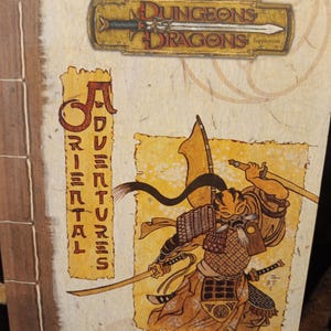 D&D Oriental Adventures Book Manual