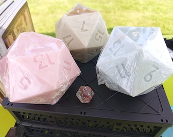 Vela de dados D20