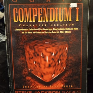 Gurps Compendium I DND Book Manual