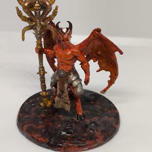 Demonherre handmålad TTRPG D&D