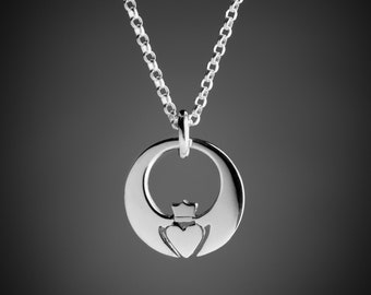 Claddagh Necklace - Handcrafted in Ireland