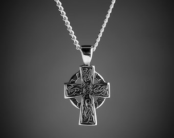 Celtic Cross Necklace Ladies