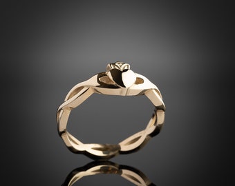 Unique Claddagh Ring