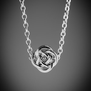 Silver Celtic Knot Necklace