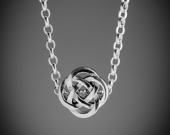 Silver Celtic Knot Necklace