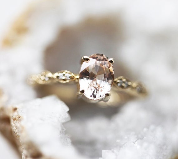 Champagne sapphire hotsell rings