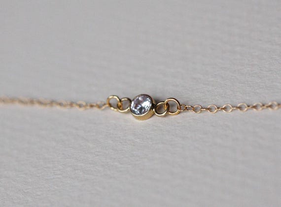 ダイヤモンド シンプル ブレスレット 繊細なゴールドフィンガーブレスレット、ダイヤモンドフィンガー