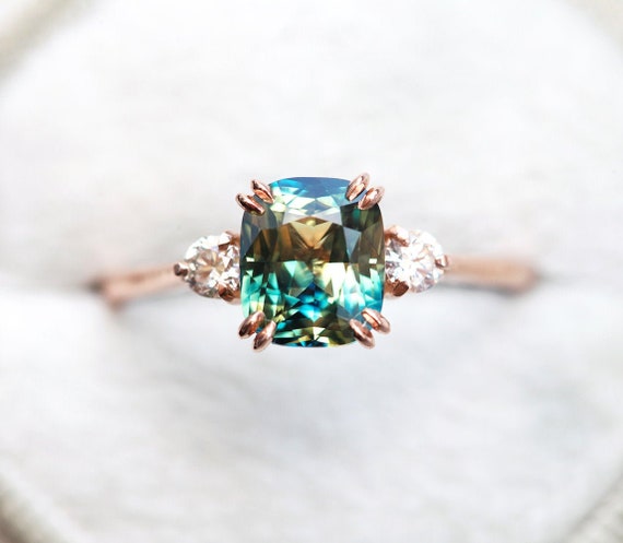 Bicolor on sale sapphire ring