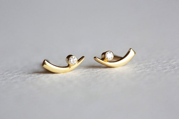 Buy Second Ear Stud Silver Online In India - Etsy India