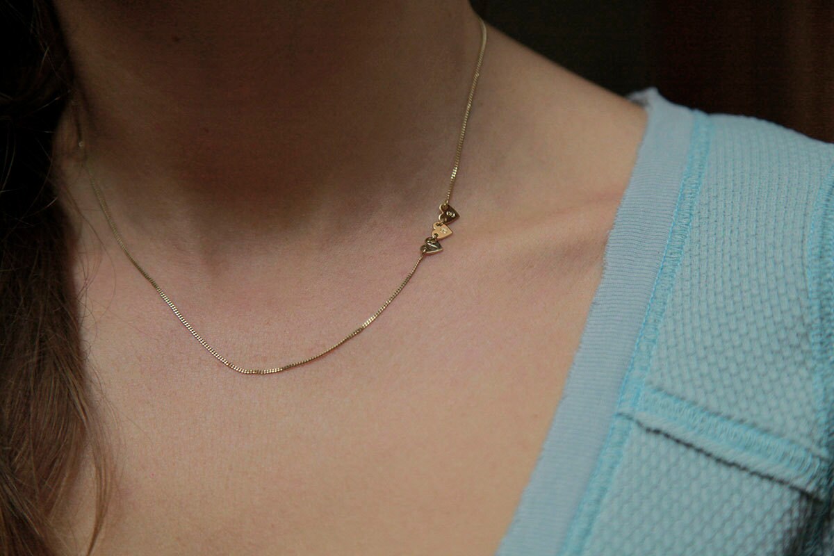 Mom Initial Necklace Gold Mom Necklace 