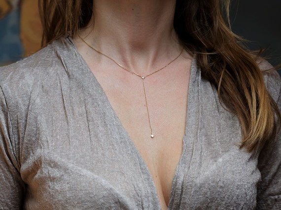 Bear and Diamond Lariat Necklace – The Golden Bear
