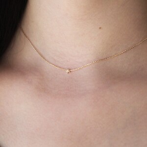 star neckalce, yellow gold jewelery