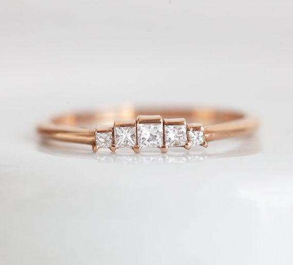 Art Deco Engagement Ring Rose Gold 1.5ct Moissanite Ring Oval Bridal Set  2pcs | eBay