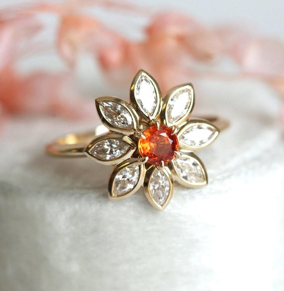 Etsy daisy ring discount