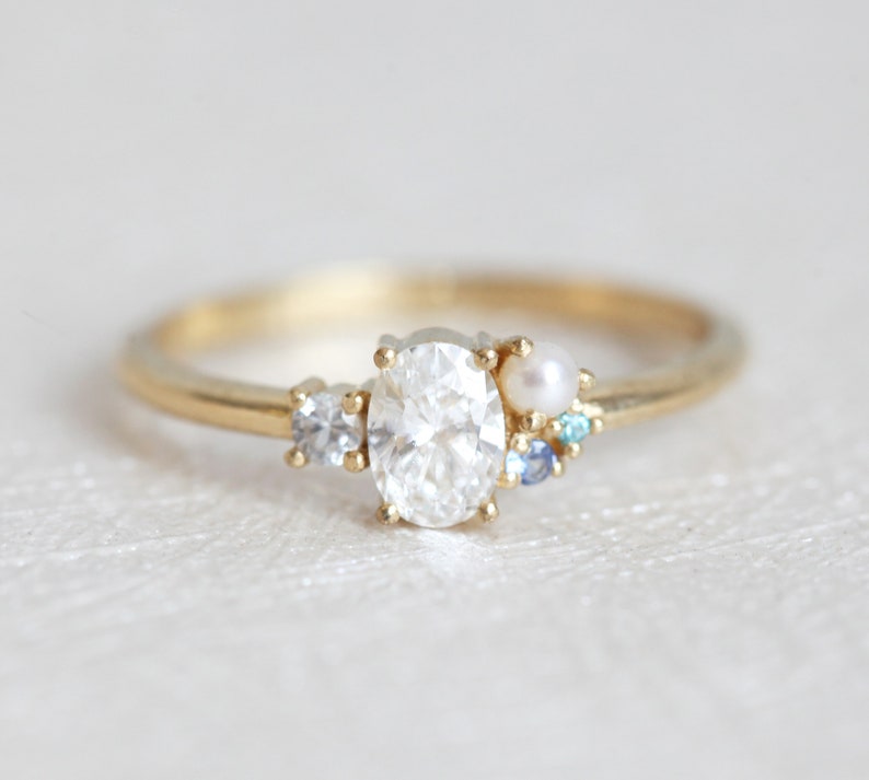 diamond cluster engagement ring diamond cluster engagement ring