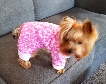 Dog Pajamas, Pink Cheetah