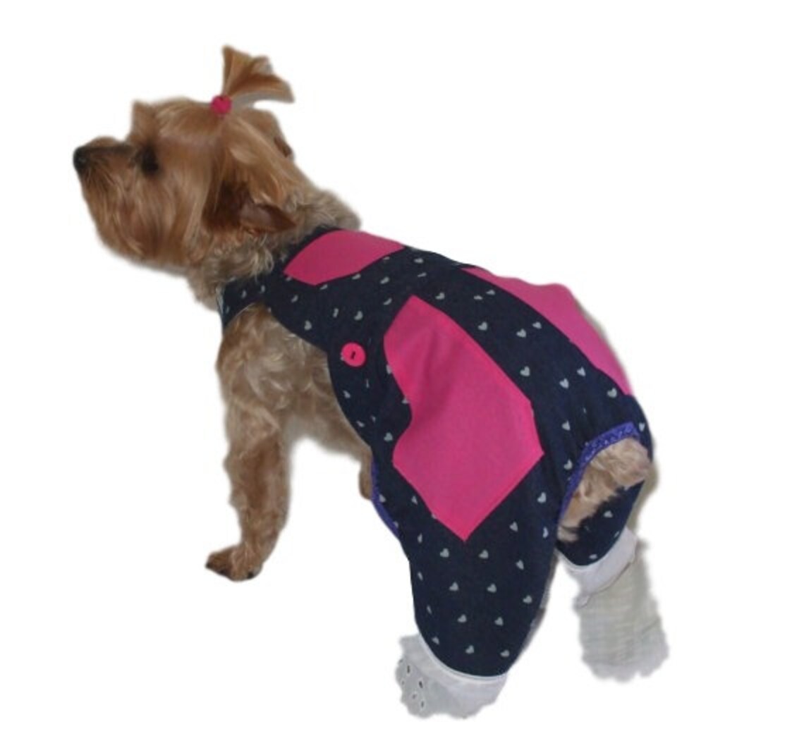 Dog Overalls Etsy