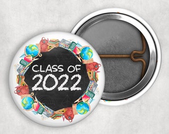 Insignia personalizada - Insignia de la clase de 2022 - Insignia de Leavers - Insignia de Leavers de 2022 - Insignia de fin de período - Insignia de 2022