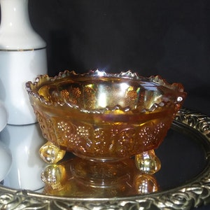 Fenton Butterfly Carnival Glass - Etsy