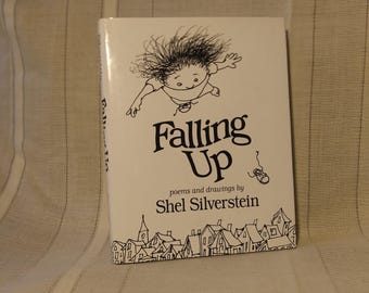 Falling Up, poems and drawings by Shel Silverstein. First Edition, 1996. Hardback with Dust Jacket. Free Shipping!