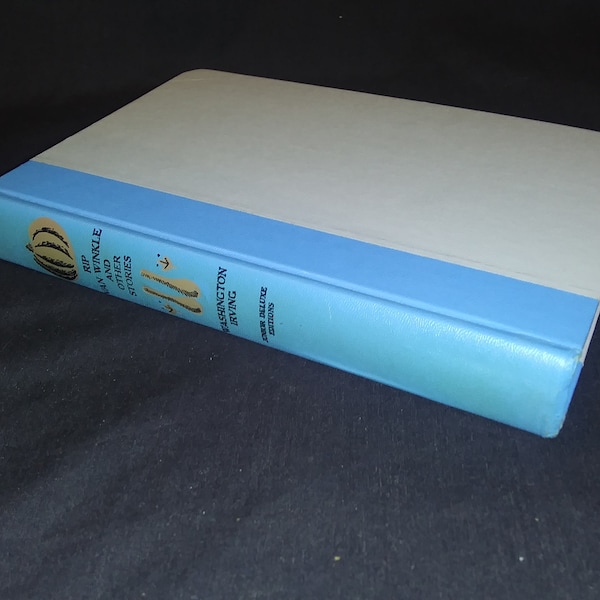 Vintage book, Rip Van Winkle and other stories by Washington Irving(Includes Sleepy Hollow) Jr Deluxe Classics, Garden City. Free Shipping!
