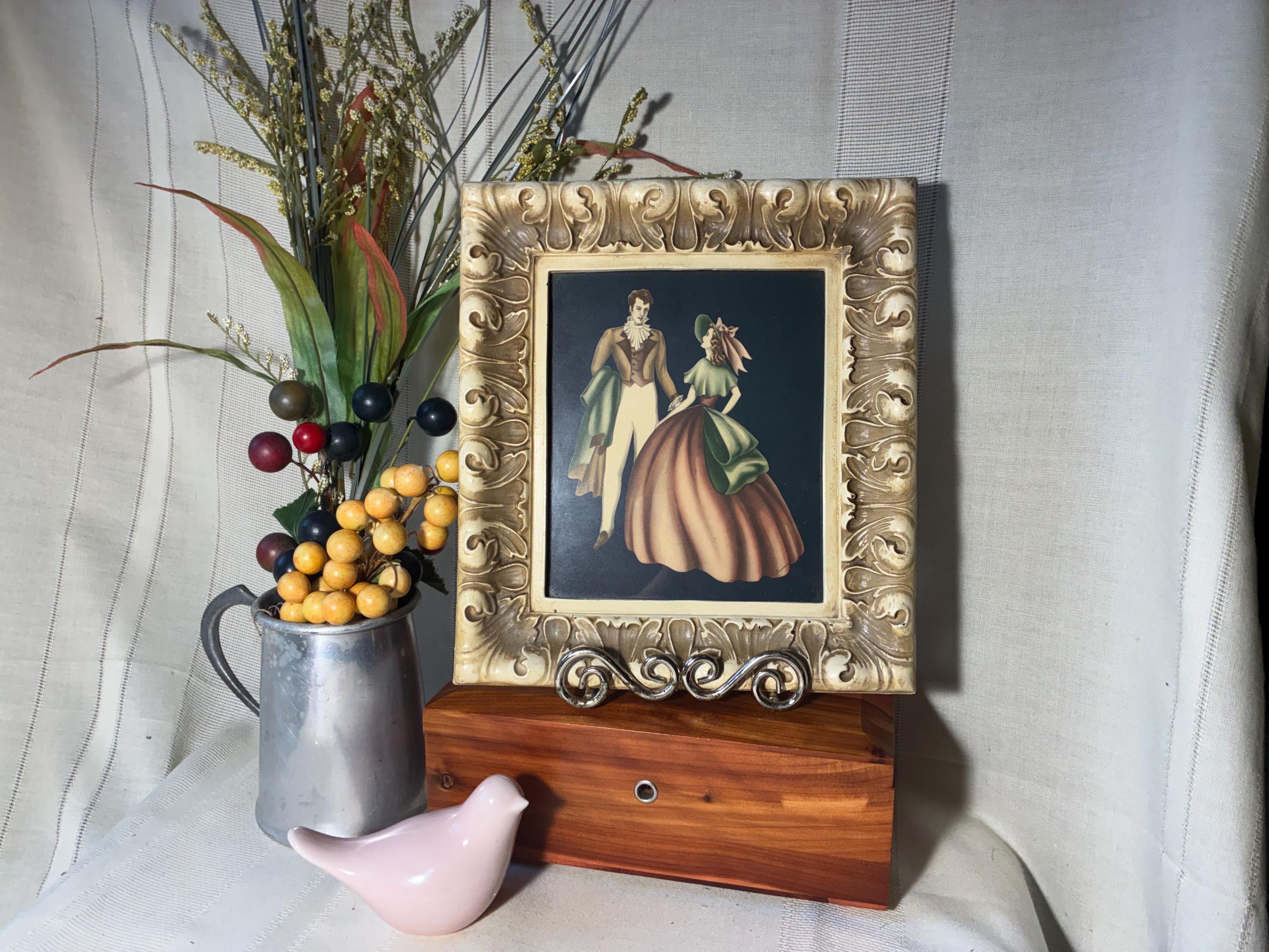 Vintage Floral Turner Print - Etsy