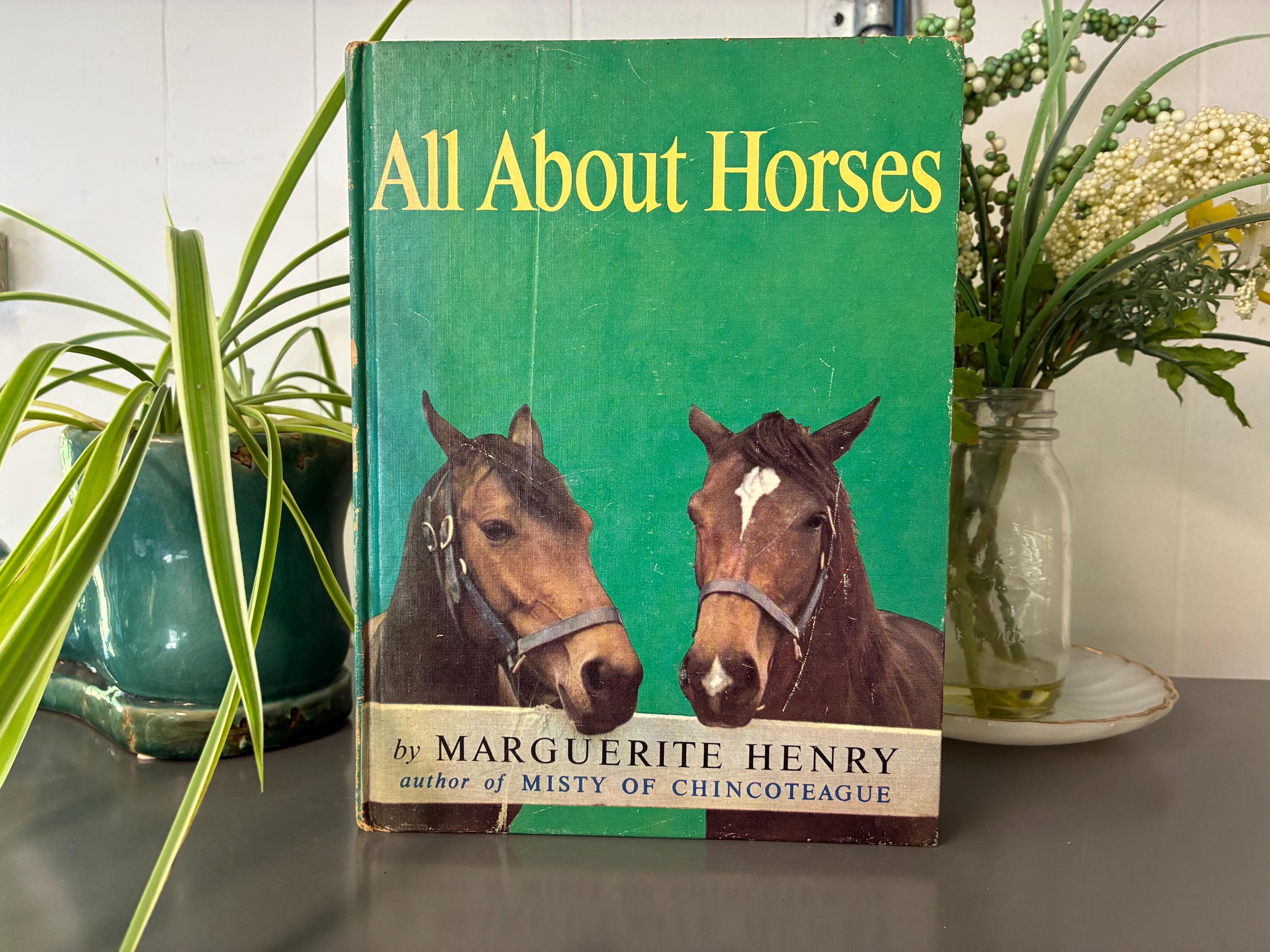 Vintage Horse Books Hardback - Etsy