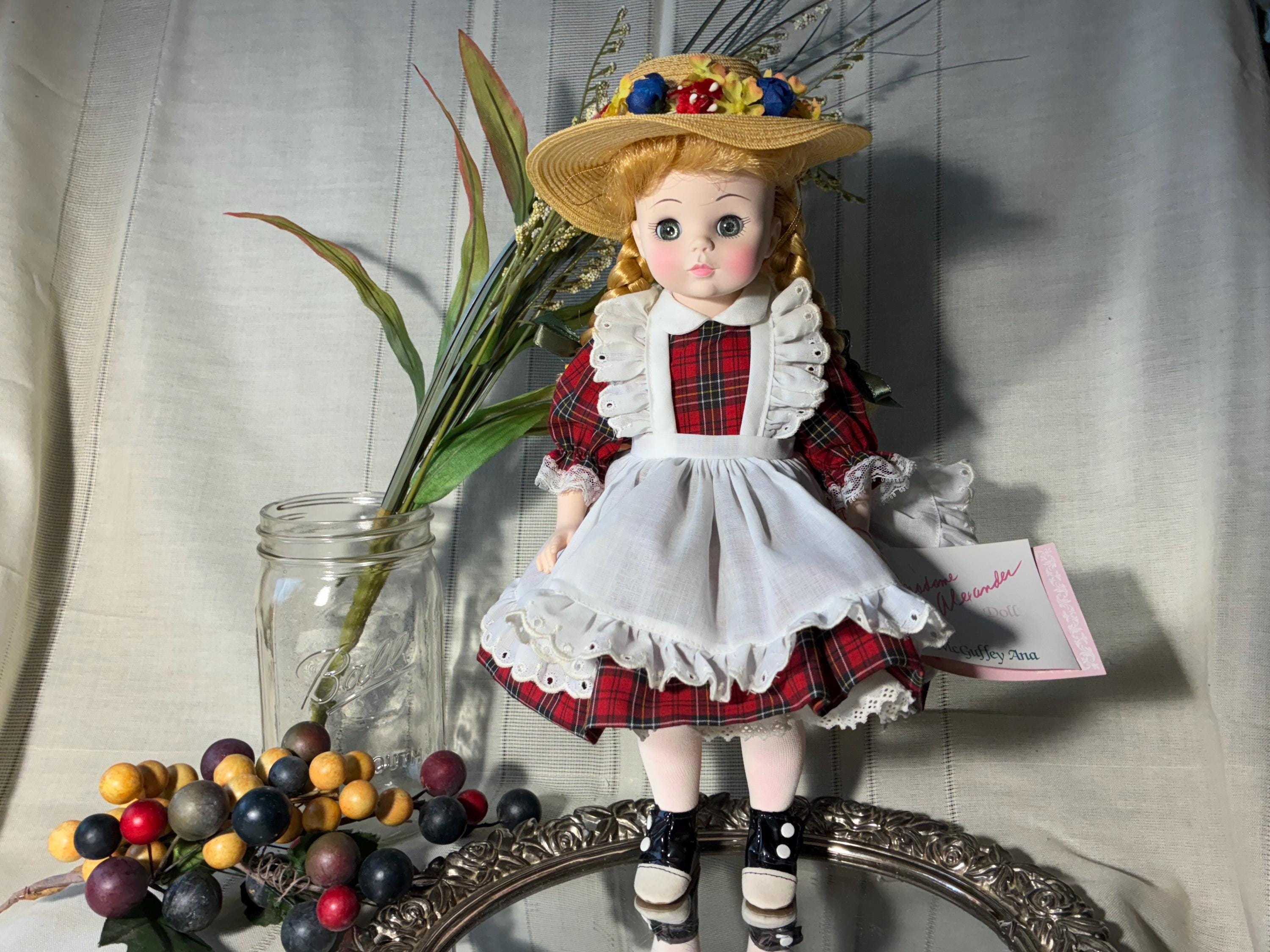 Mc GUFFY ANA マダムアレキサンダードール 金髪 麦わら帽子32cm Mcguffey Ana Doll - Etsy