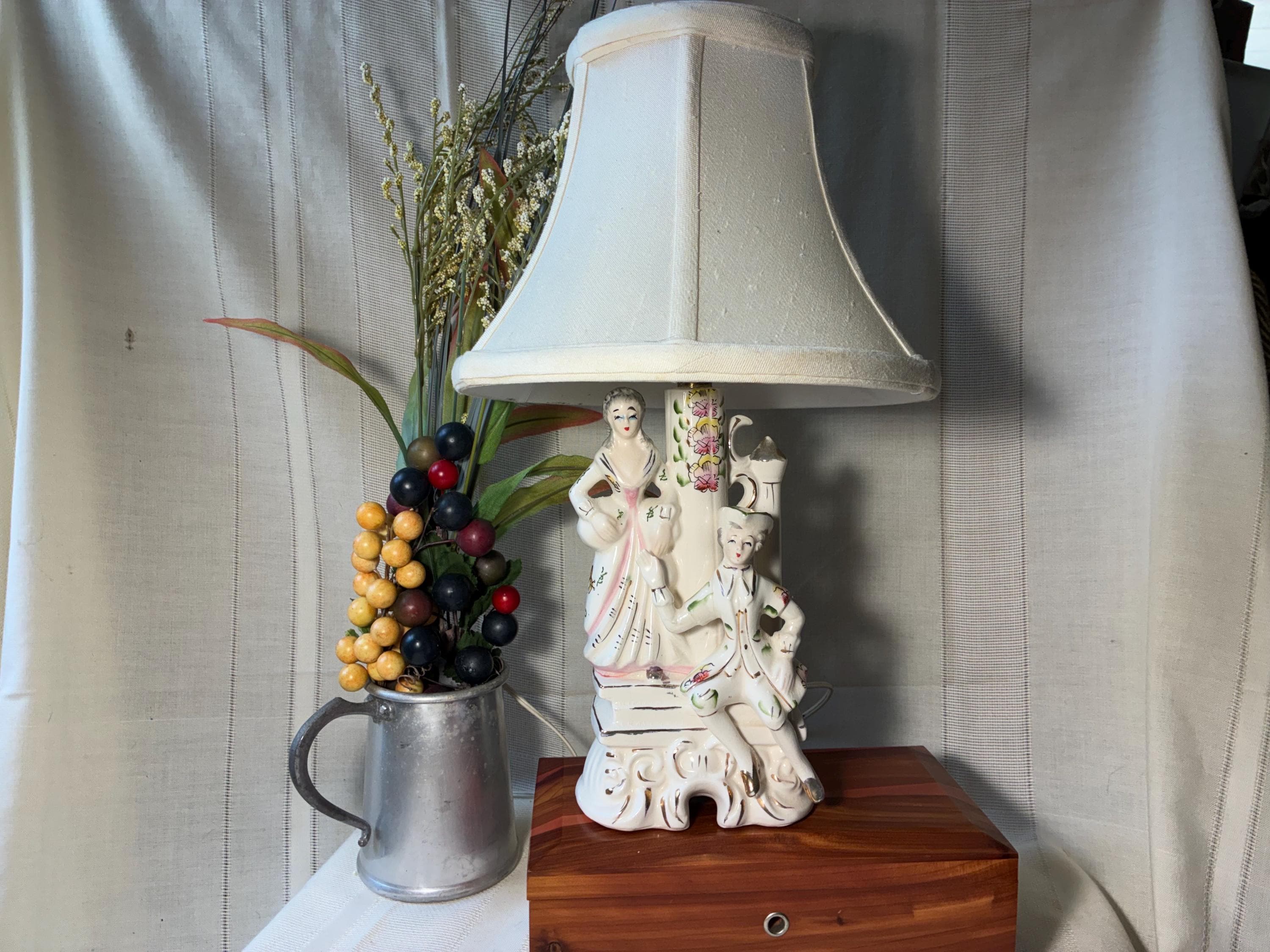 Antique Japanese Porcelain Lamps - Etsy