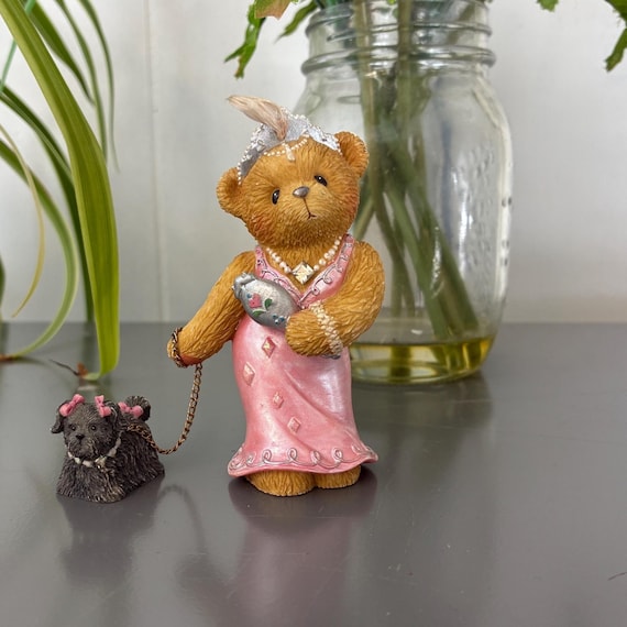 Cherished Teddies, Enesco, 2000 “julia Bearon” 2 Piece Membership
