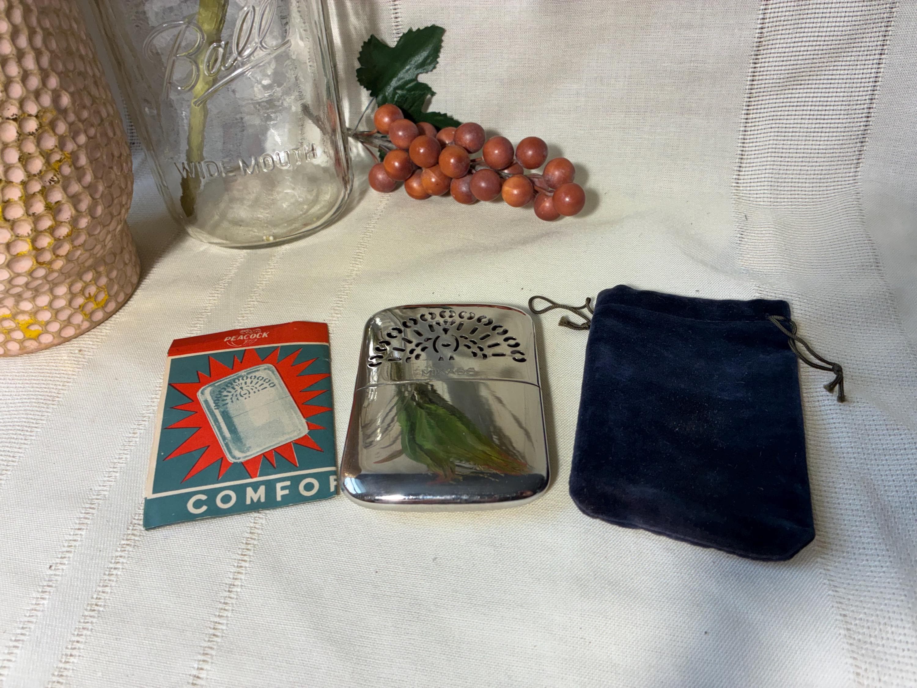 Peacock Pocket Warmer - Etsy
