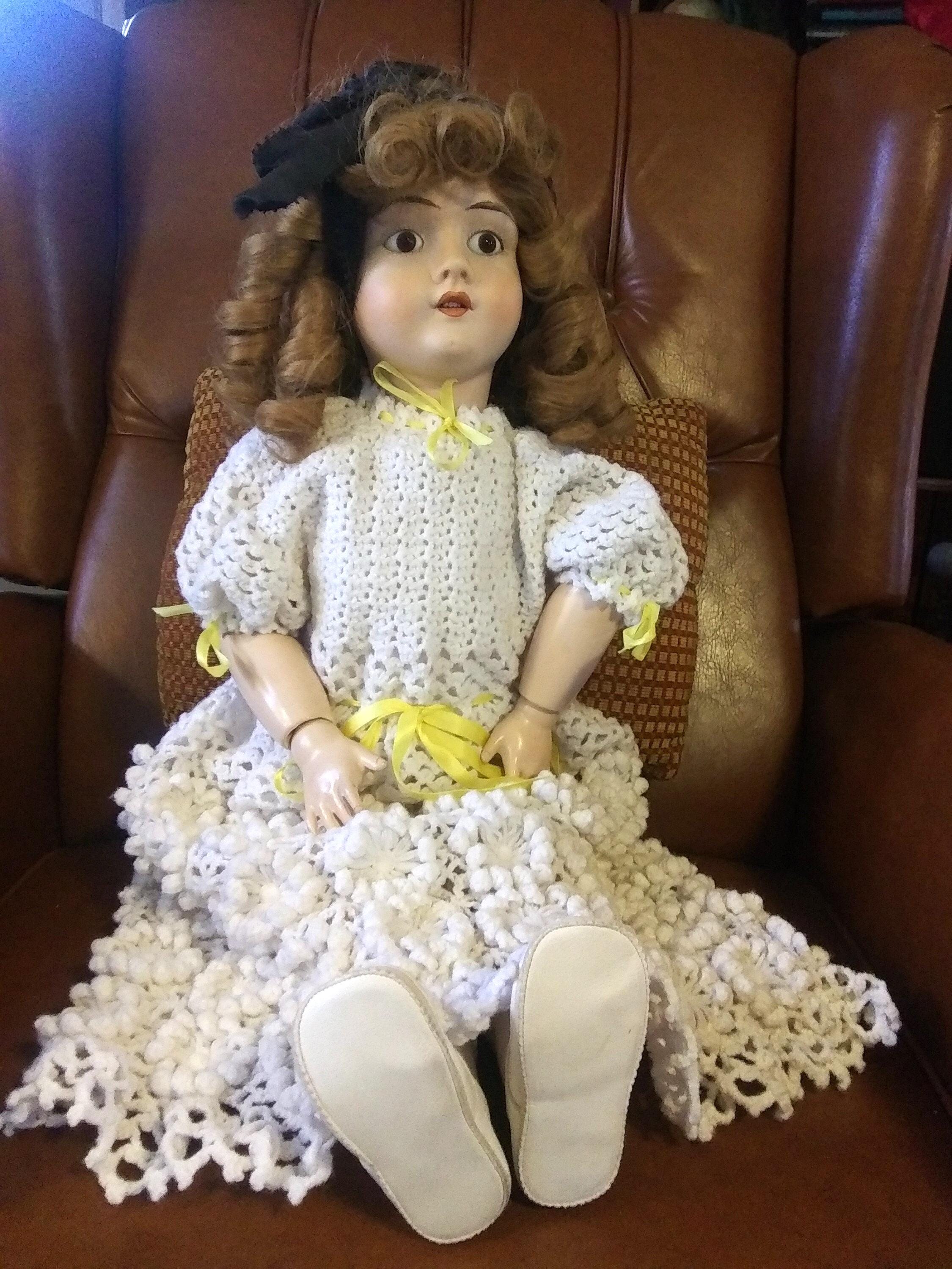 三連休限定　アンティーク　ビスクドール　SIMON＆HALBIG　 K*R S&H Simon Halbig 1906 Original Porcelain and Composite Doll