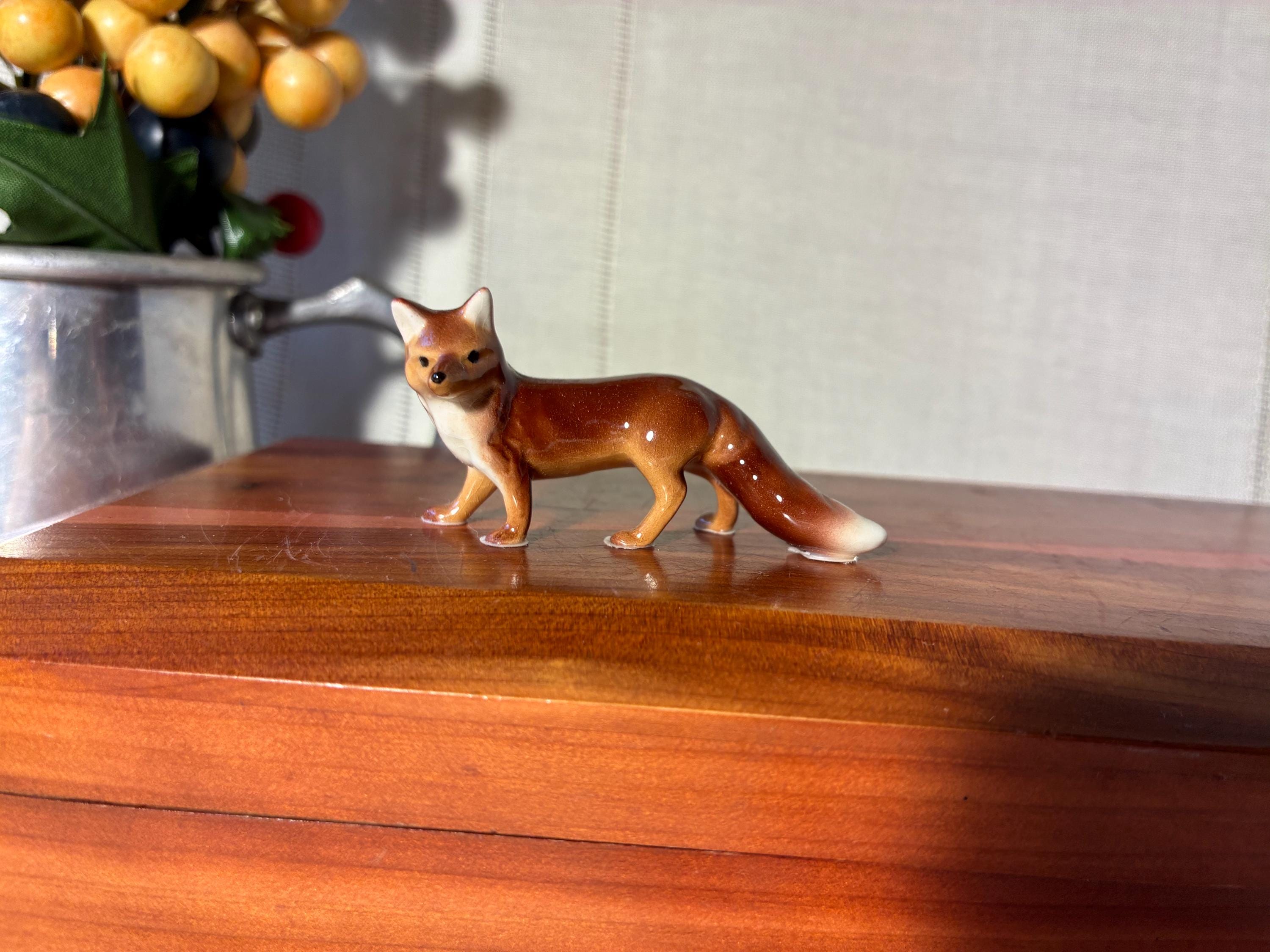 Hagen Renaker Fox - Etsy