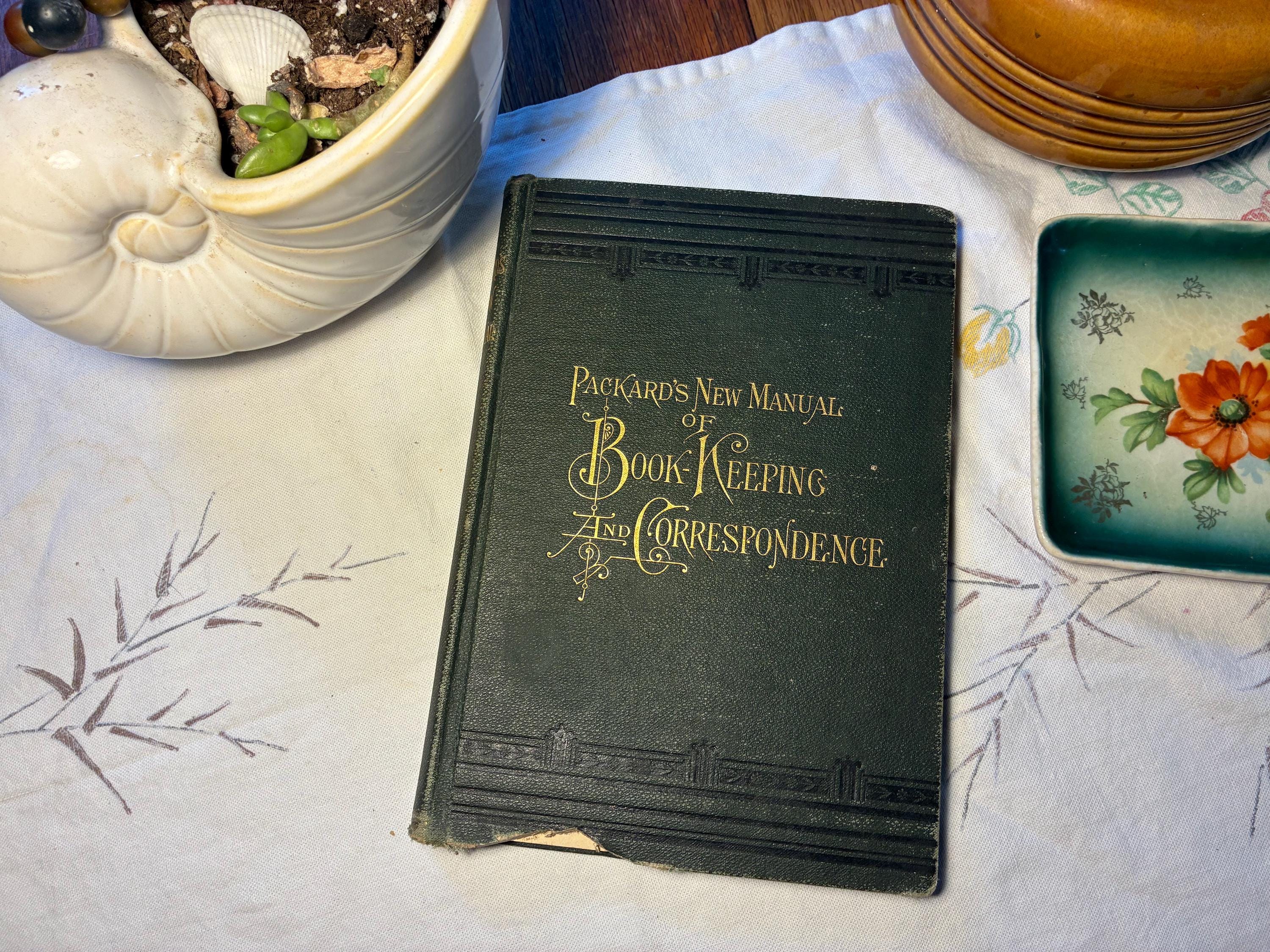 Antique Account Book - Etsy