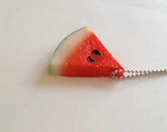 The Watermelon - Funky Shrunky Necklace