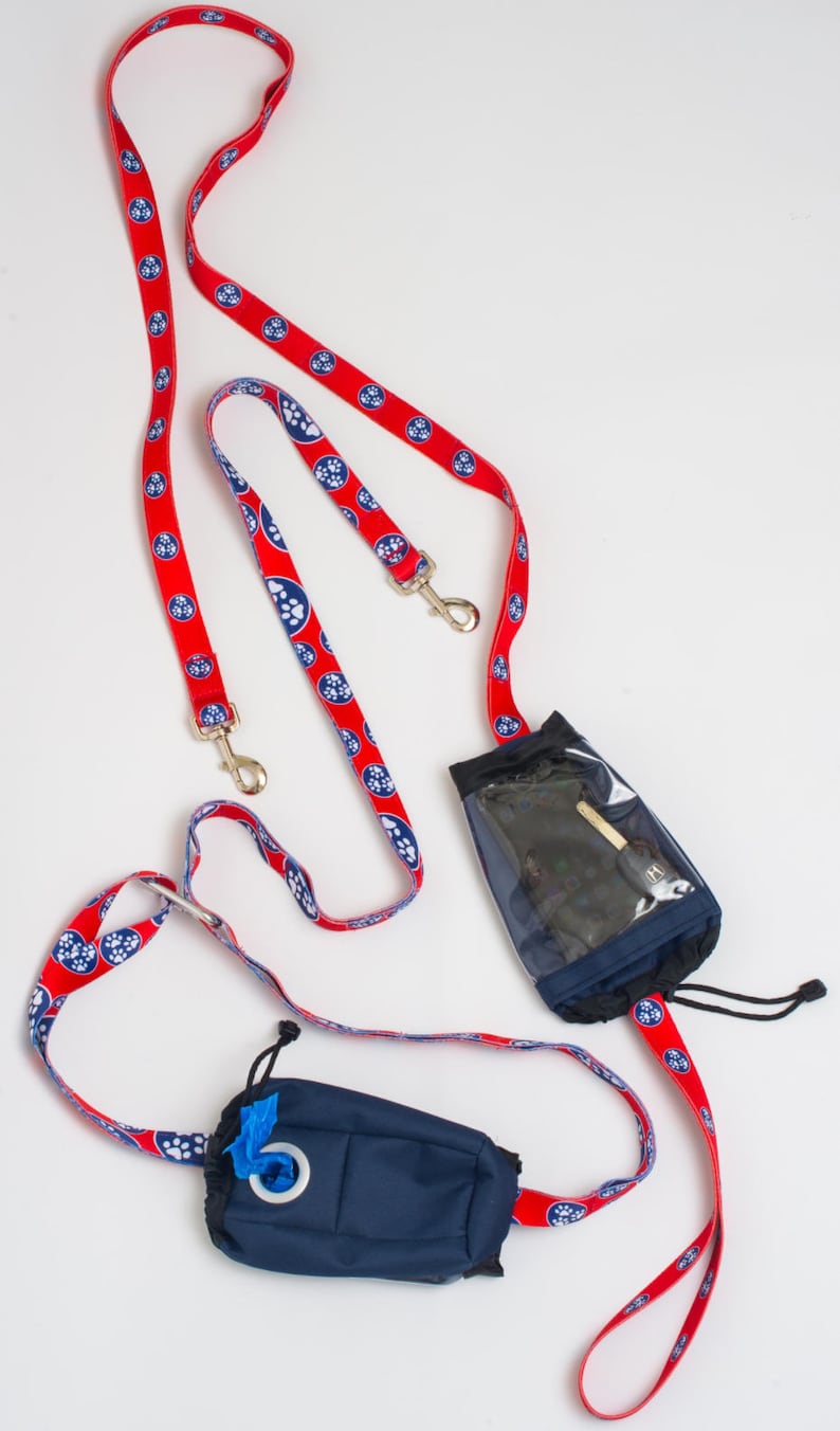 Hands Free Leash That Holds Dog Bags Personal Items and Pet - Etsy