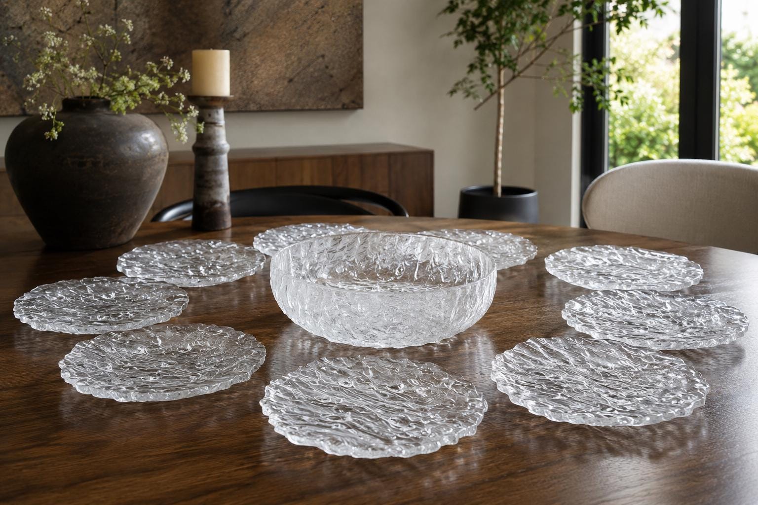 Pukeberg glass plate - Etsy 日本