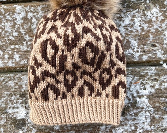 KNITTING PATTERN: Leopard Love