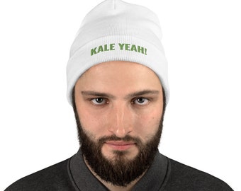 KALE YEAH! Embroidered Beanie