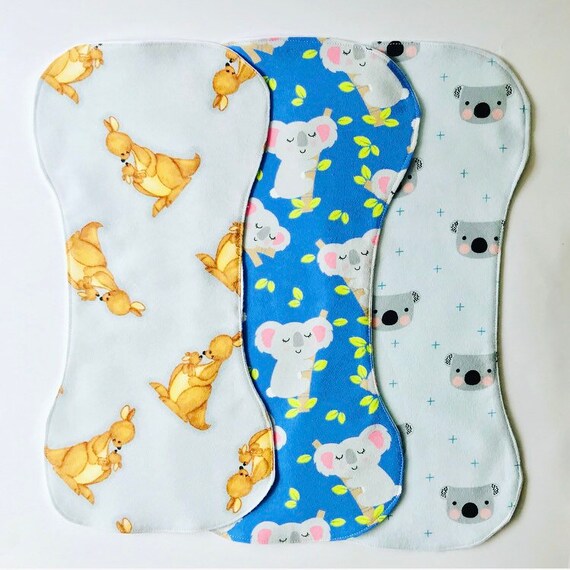 koala baby burp cloths