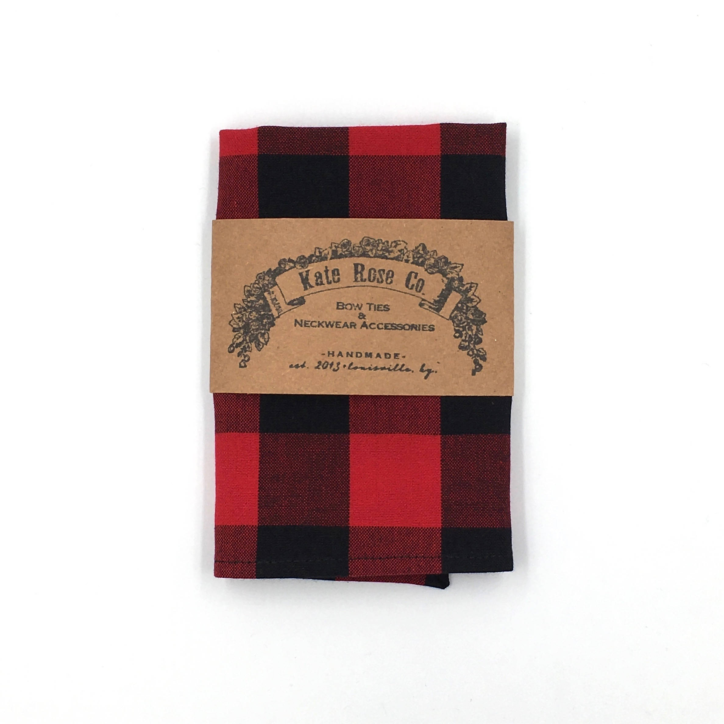 buffalo plaid handkerchief