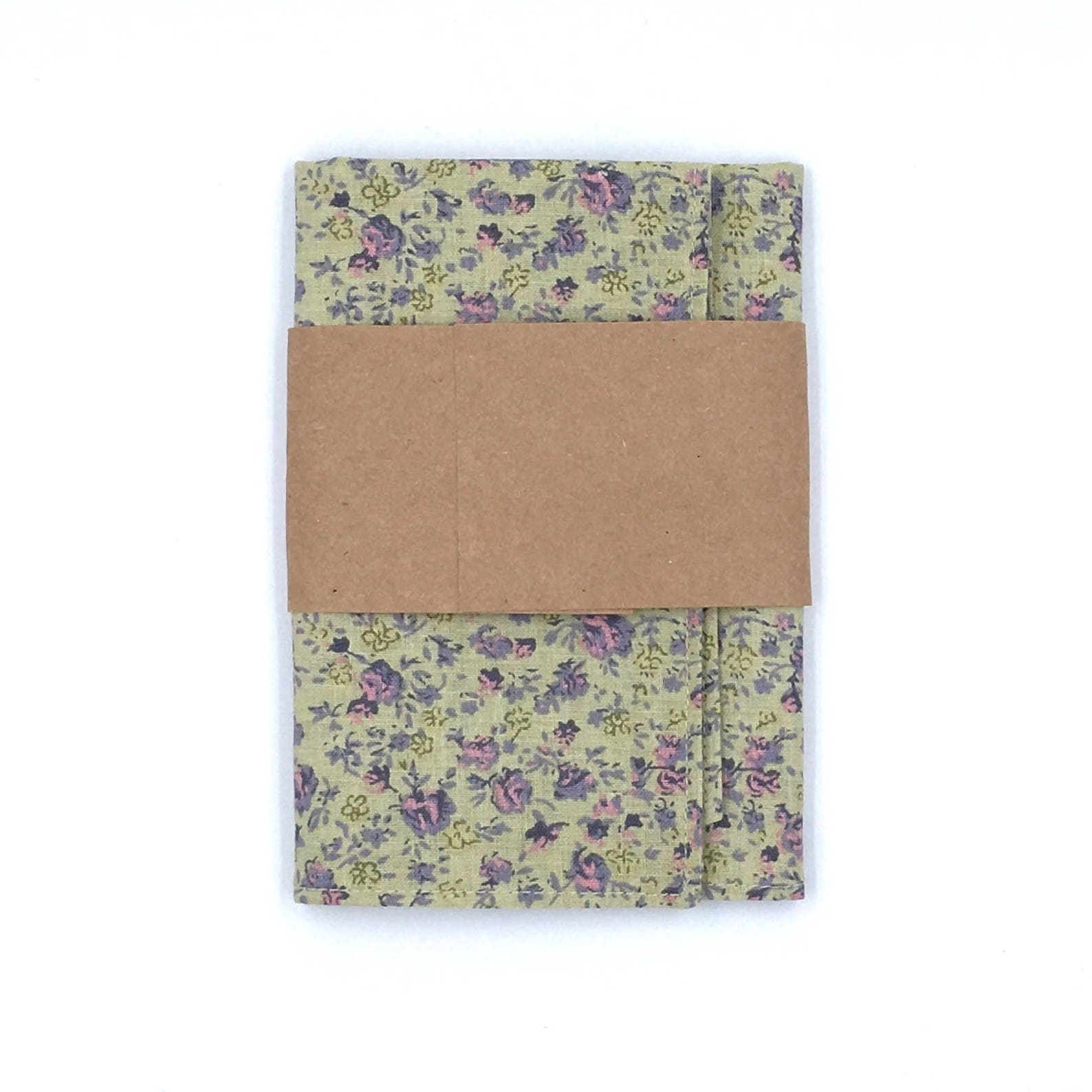 Pocket Square Green Pocket Square Floral Pocket Square | Etsy