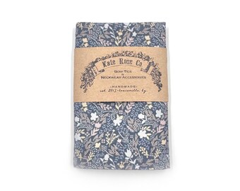 Soft Dusty Blue and Blush Pink Floral Pocket Square, Pale Pink and Cream Accents, Pastel Groomsmen Gift Handkerchief, Floral Hanky