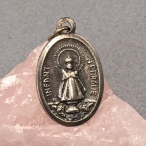Infant Prague Medal Baby Jesus Christ Religious Vintage Catholic Gift