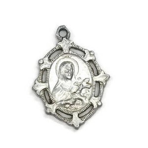 St Therese Charm Antique Vintage Catholic Gifts
