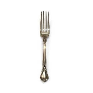 Holiday Silver Setting Gorham Chantilly Luncheon Fork Sterling Silver Replacement Flatware Table Place Wedding Gift Christmas Serving