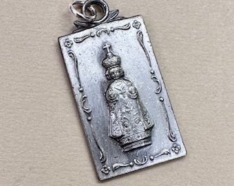 Infant Prague Medal Rosary Shrine St Jude CREED Vintage Catholic Gift